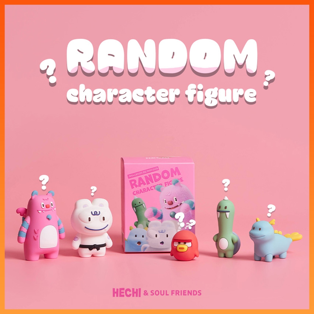 [Korea _ Seoul Character] DDP Design Store Nhân vật Seoul Haechi & Soul Friends Hình ngẫu nhiên Hộp 