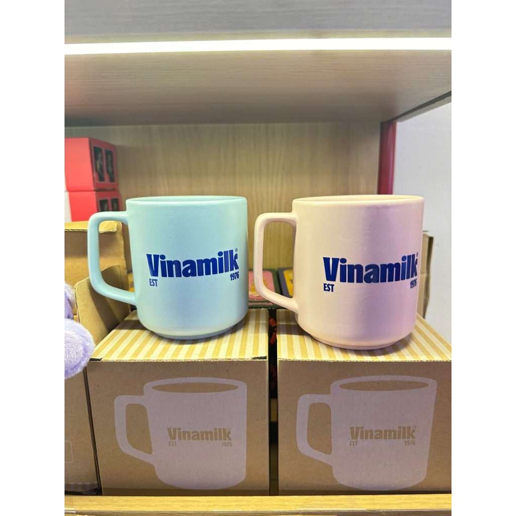 Ly sứ xanh nhạt (Vinamilk)