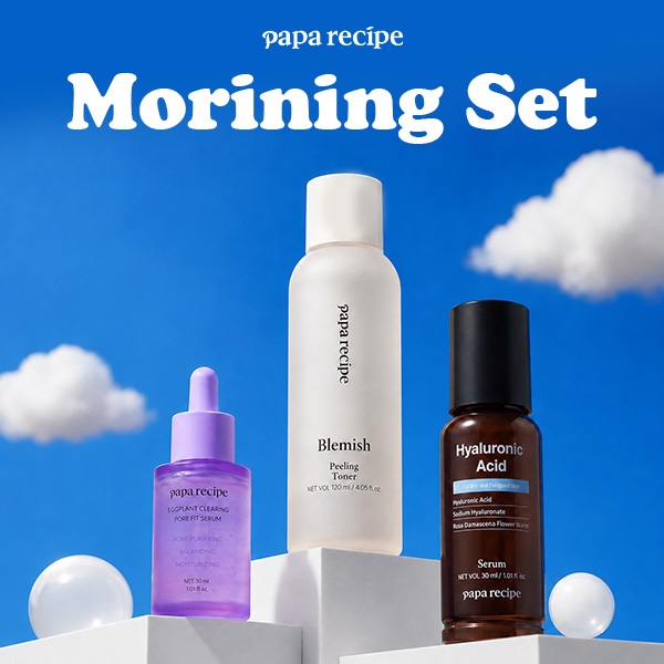 Papa recipe Morning Set (Toner + Serum)