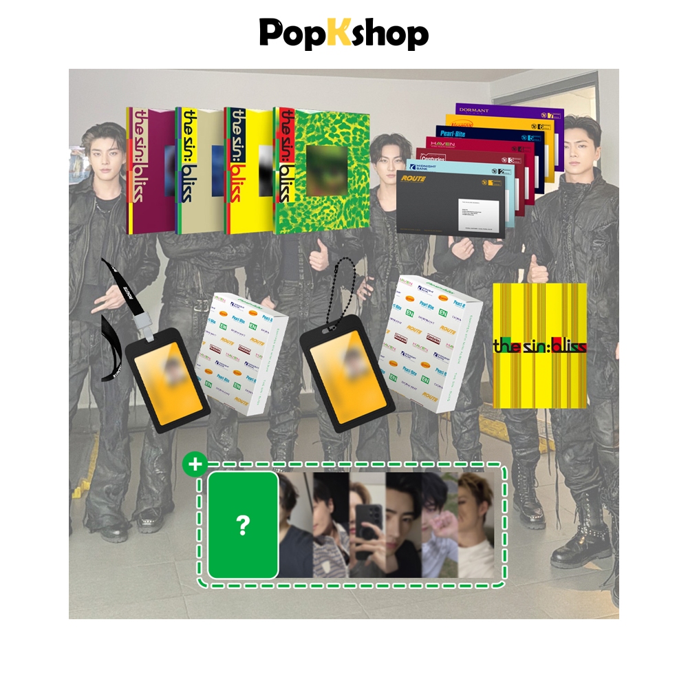 [QUÀ TẶNG] Album Mini lần thứ 8 ENHYPEN [ THE SIN : BLISS ] STANDARD / ENGENE / WEVERSE ALBUMS / ID 