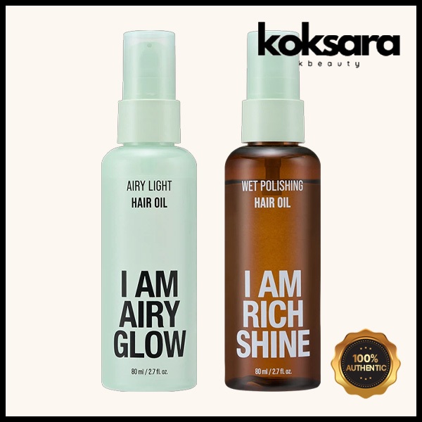 JUST AS I AM Hair Oil Collection 80ml