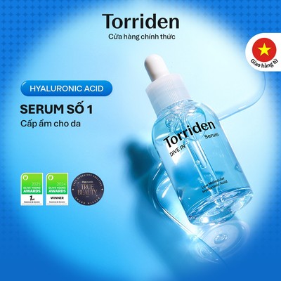 [Torriden Chính hãng] Serum DIVE IN chứa Hyaluronic Acid, 50ml, 50ml+50ml, Serum