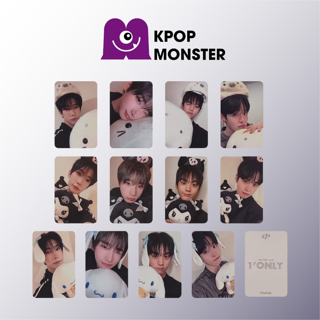 [One Pact] Sự kiện họp quạt 1'ONLY / MUVVE (6.20) Photocard (bị trầy xước nhỏ)