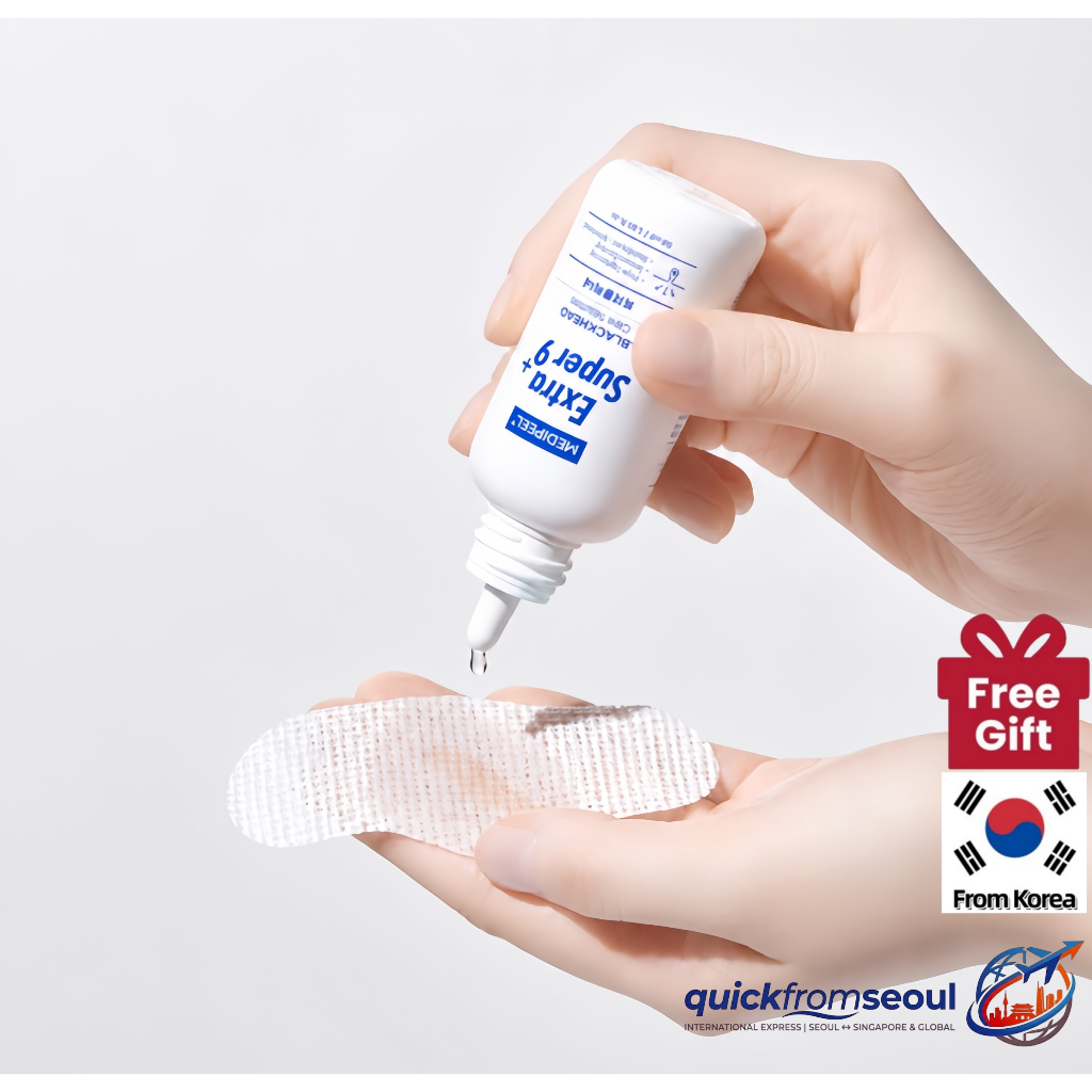 Hàn Quốc Medi Peel Extra Super 9 Plus Pore Care Liquid 50ml Tờ 30p Set K-Beauty Best Item