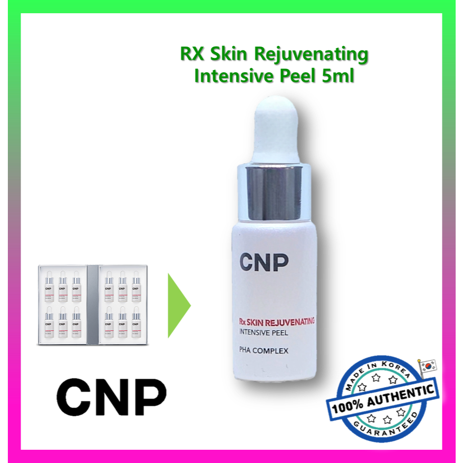 [CNP] PEEL tái tạo da RX 5ml / RX SKIN REJUVENATING INTENSIVE PEEL 5ml #141