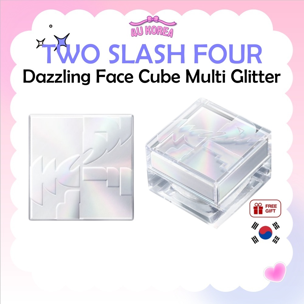K-BEAUTY HAI SLASH FOUR Face Cube Multi Glitter 4.5g / K-BEAUTY