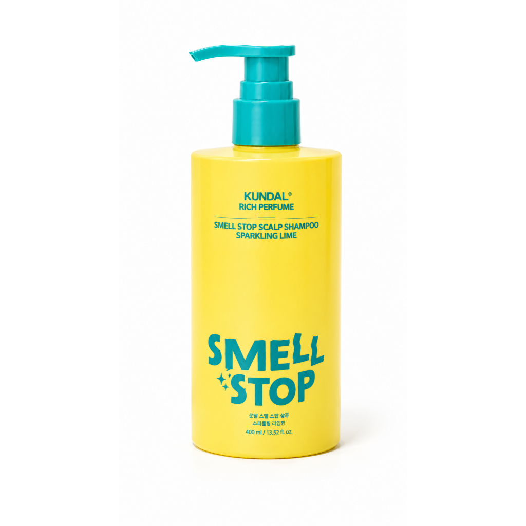 KUNDAL SMELL STOP SCALP SHAMPOO Vôi lấp lánh 385ml