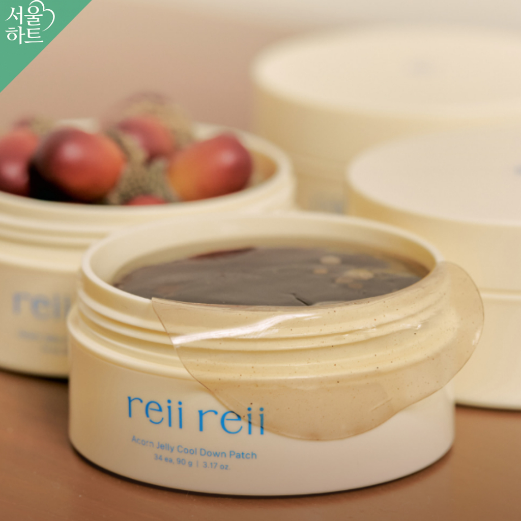 REII REII Korea - Miếng dán làm mát thạch Acorn 34 chiếc | Miếng dán Hydrogel làm mát | Miếng lót mặ