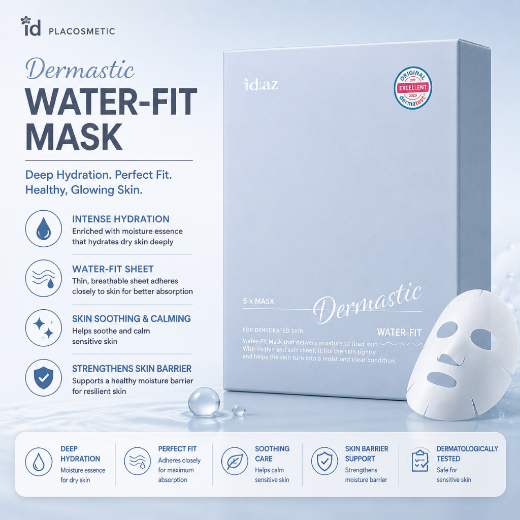 [ID Placosmetic] Mặt nạ phấn nước Dermastic 5 tờ / K-BEAUTY