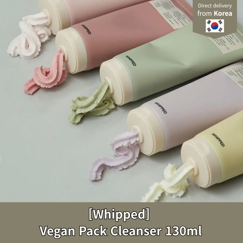 [Whipped] Sữa rửa mặt Vegan Pack 130ml I Whipped Cream Mask & Face Foam