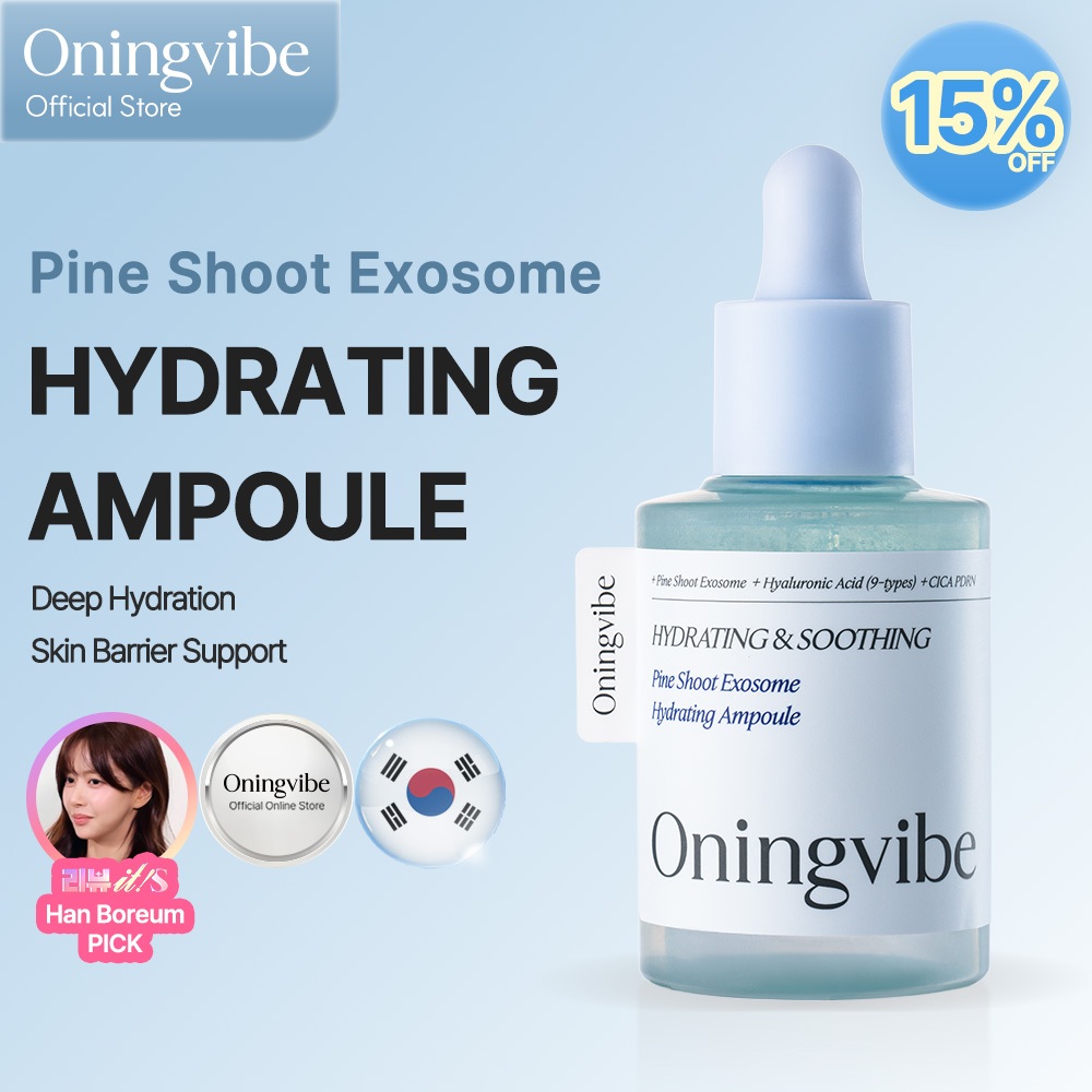 [Oningvibe Official] Pine Shoot Exosome Hydrating Ampoule 30ml (Pine Shoot Exosome (Chiết xuất bắn t