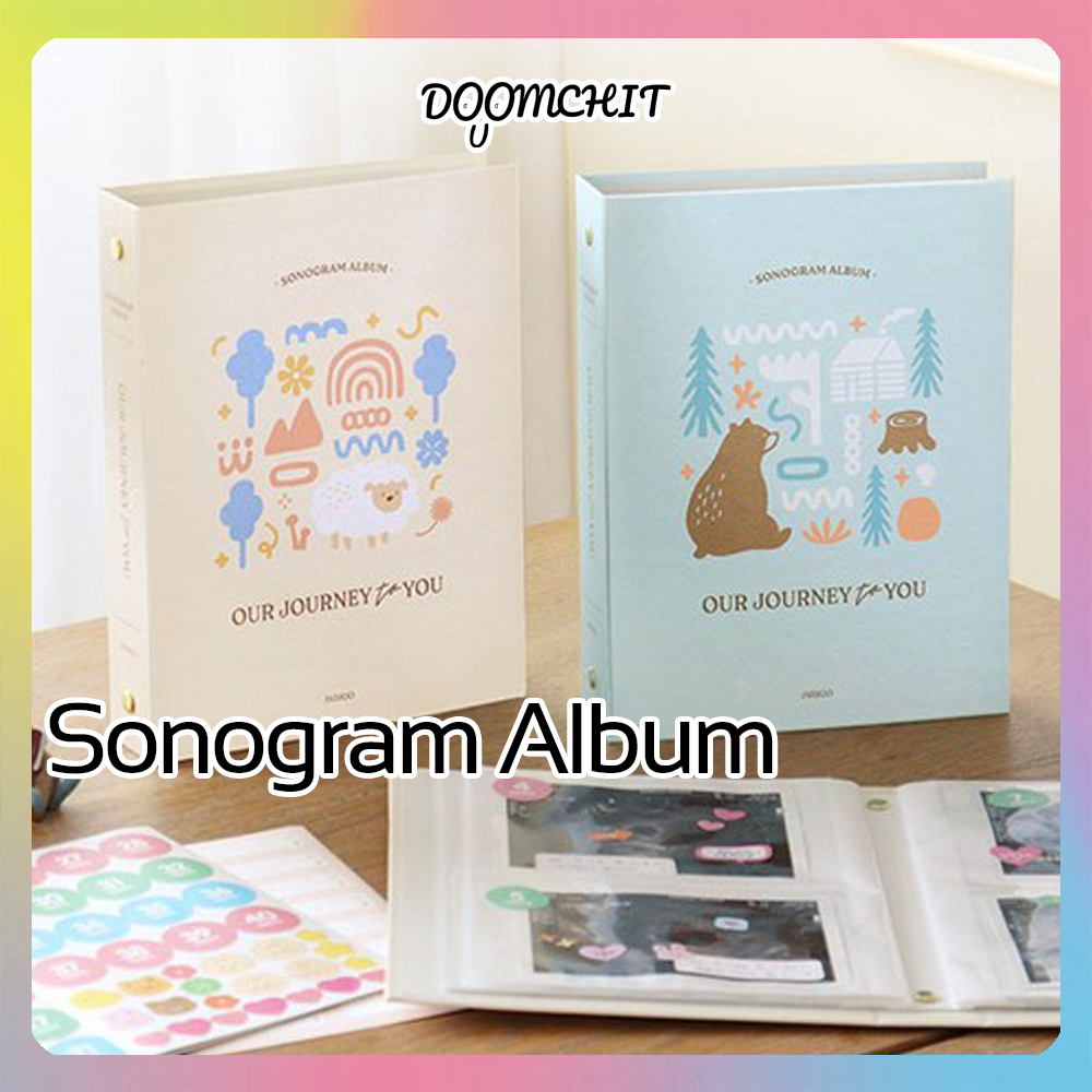 INDIGO Album Ảnh Siêu Âm Lưu Niệm Sổ Ảnh Gia Đình 112 Ngăn Lưu Giữ Khoảnh Khắc