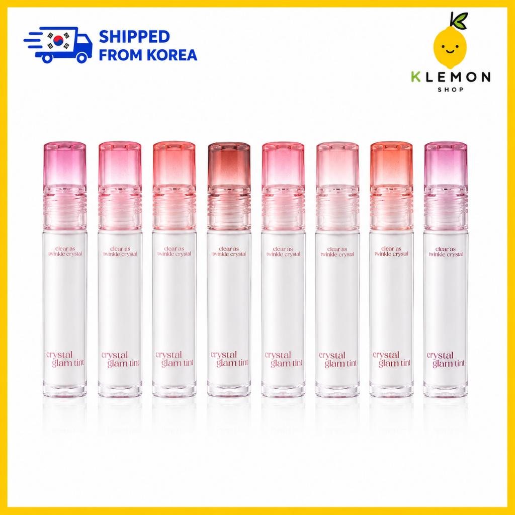 CLIO [HÀN QUỐC] CLIP Crystal Glam Tint, 1 cái / Son Tint Hàn Quốc