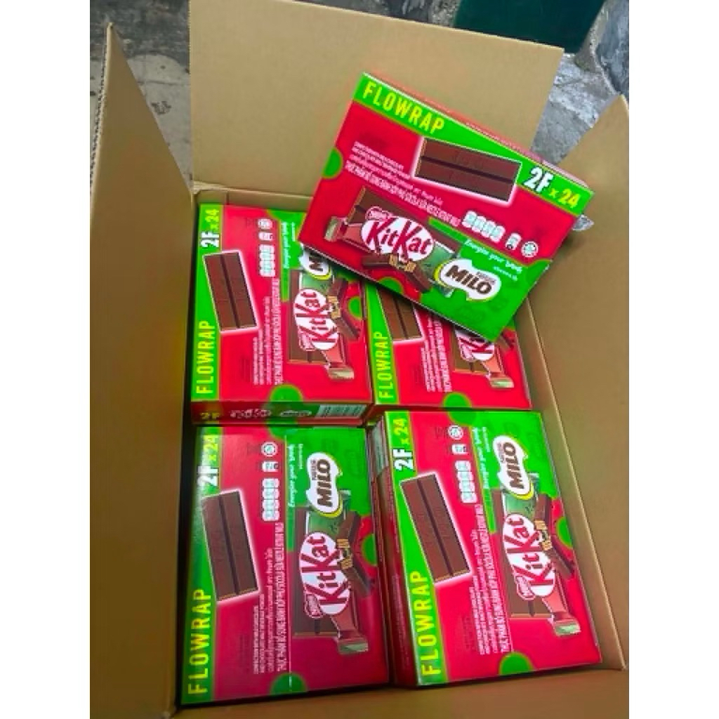 Hộp 24 thanh kitkat milo