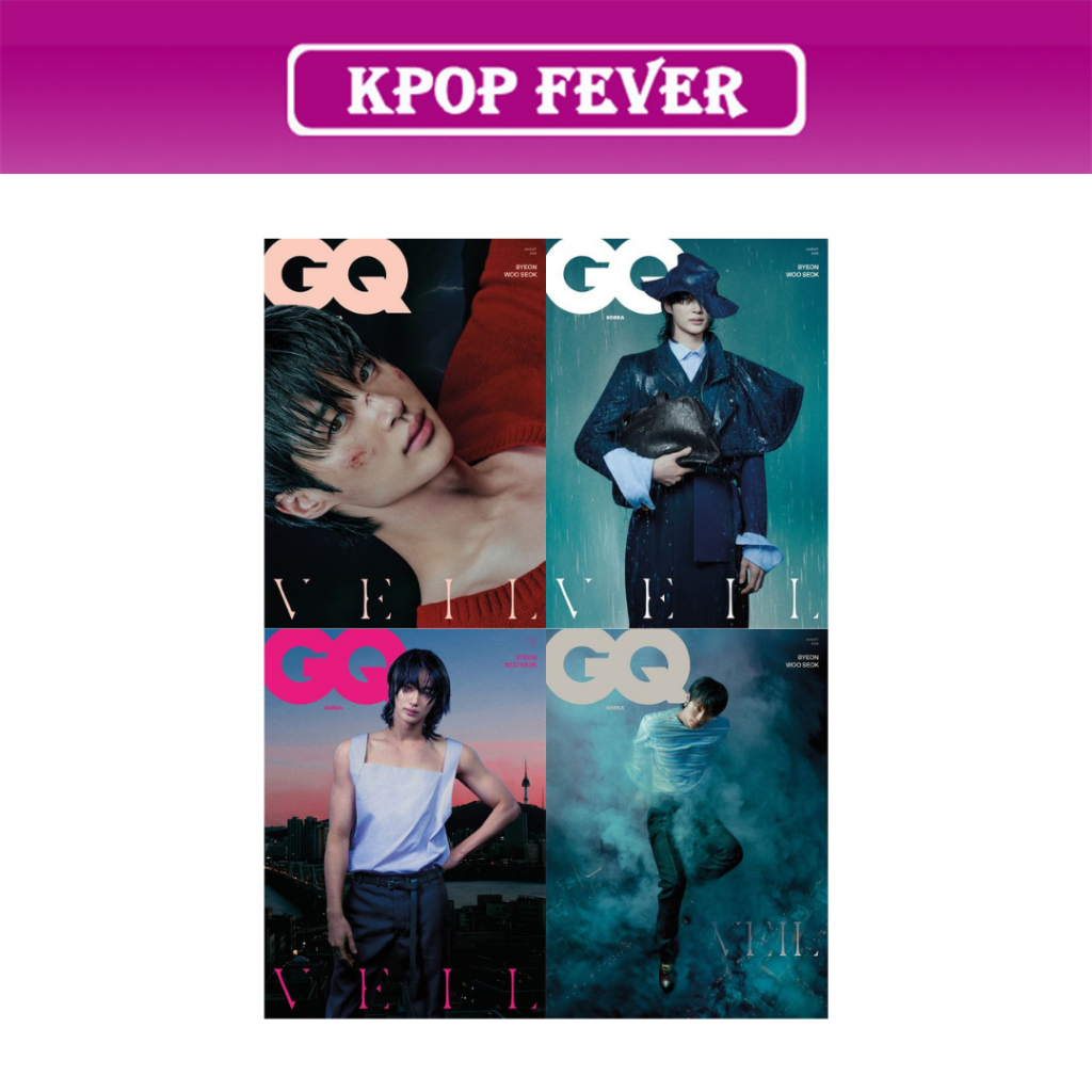 BYEON WOO SEOK GQ Korea 2026.08 Magazine CORTIS JAMES & MARTIN / TXT SOOBIN