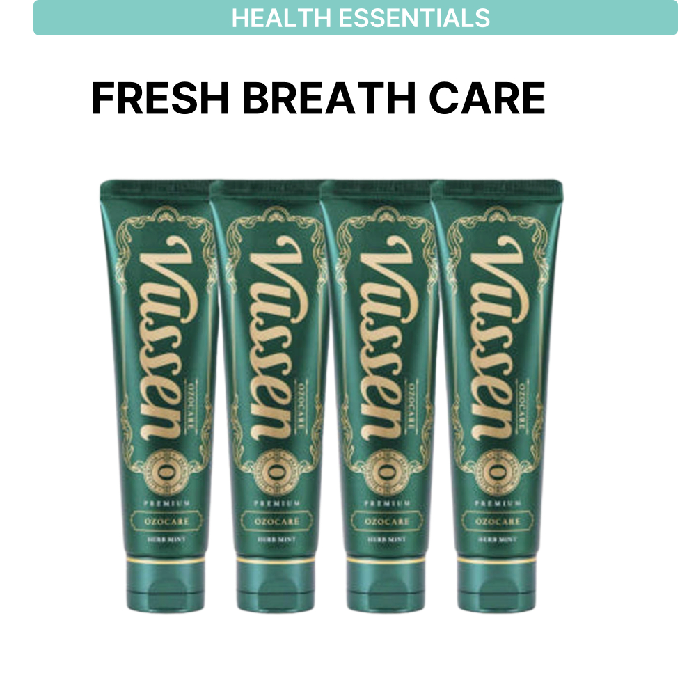 Kem đánh răng Vussen O Fresh Breath Care 120g x 4 chiếc