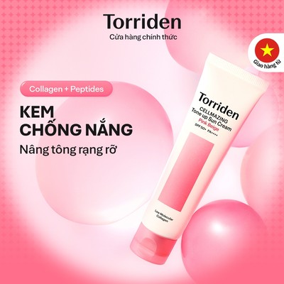 [Torriden Chính hãng] Kem chống nắng nâng tông rạng rỡ CELLMAZING, 60ml, Sunscreen