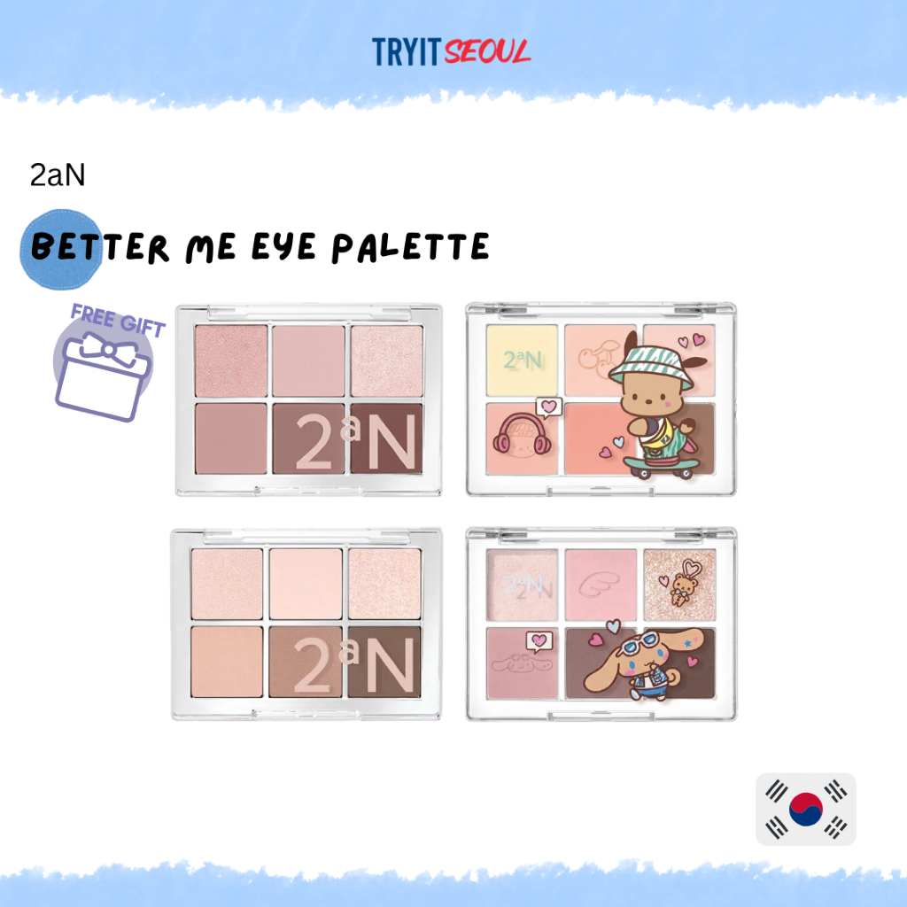 [2aN x Sanrio EDITION] Bảng màu mắt Better Me (21 tùy chọn)