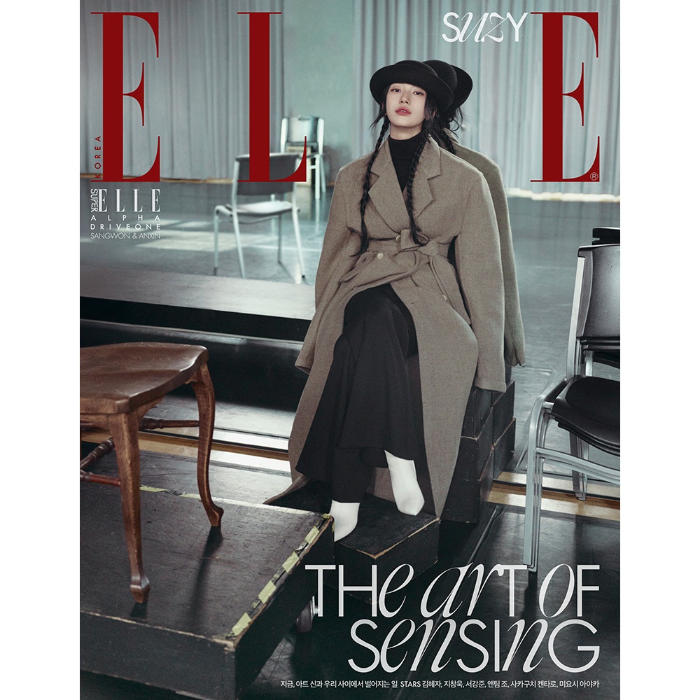 ELLE - Số tháng 10 2026 [SUZY] [Sách trong cuốn ALPHA DRIVE ONE] [Sangwon & Anxin] / A Ver.