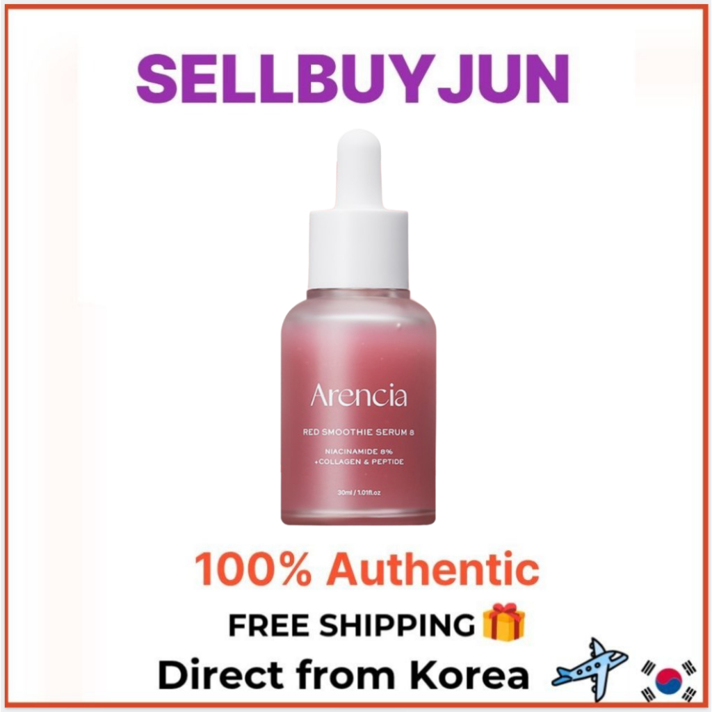 [Arencia] Serum dưỡng da mặt Red Smoothie 8 30ml | Tinh chất da mặt