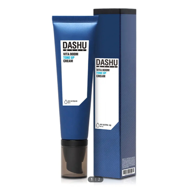 [DASHU] Men 's Vita Boom Tone Up Cream 50ml | Kem dưỡng tông màu nam | Kem dưỡng da mặt làm sáng da 