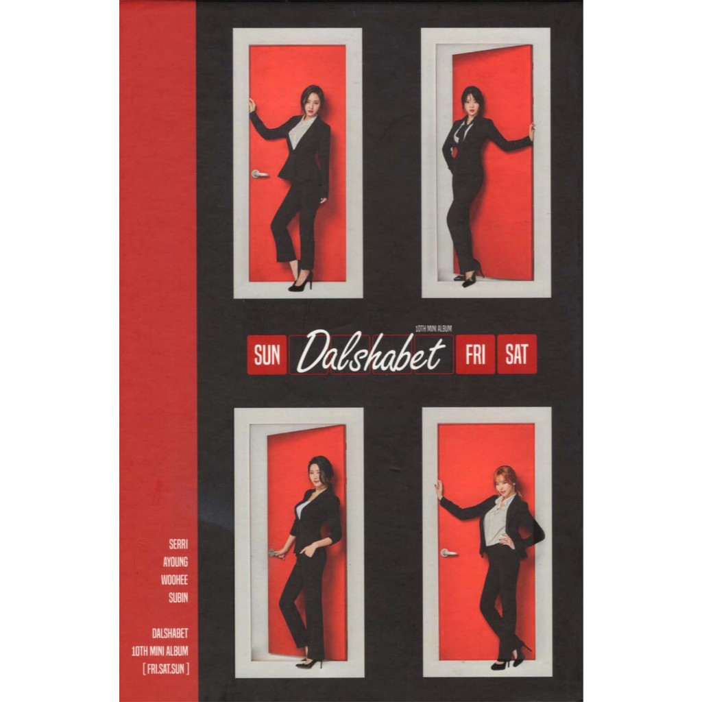 Dal Shabet – Fri. Sat. Sun (Album Mini thứ 10) #K-pop