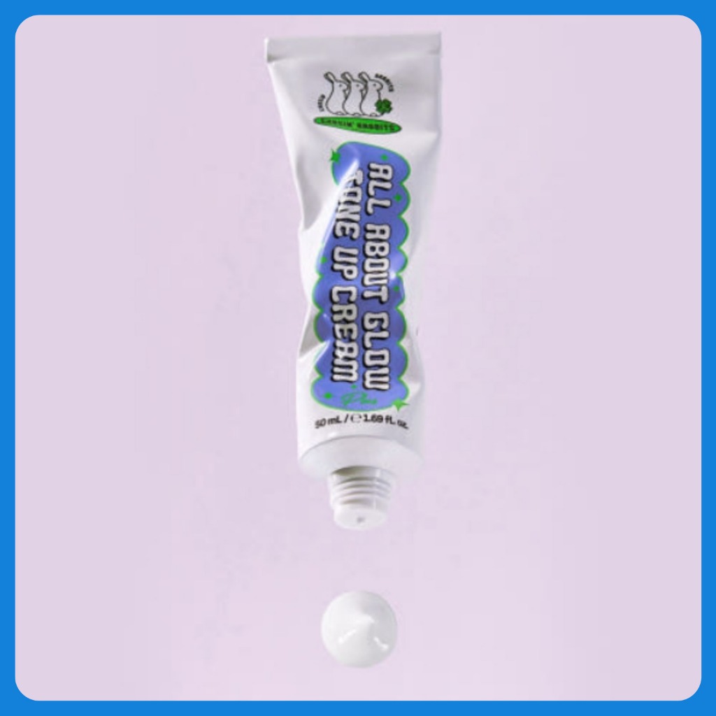 CHASIN ’ RABBITS All About Glow Tone Up Cream Plus 50ml / Vegan Brightening Tone-up Moisture Cream