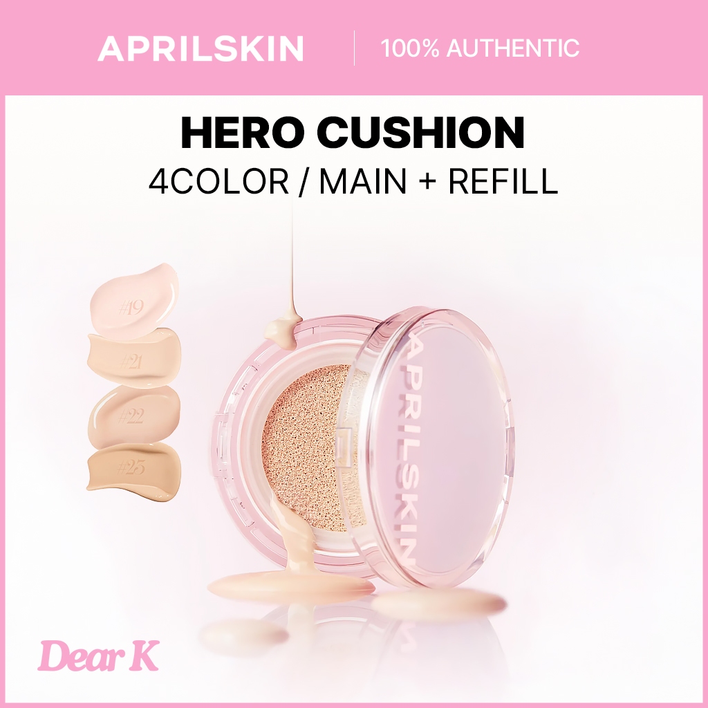 APRIL SKIN [DA APRIL] Đệm Hero 2.0 12g + Đổ lại 12g (4 Màu)