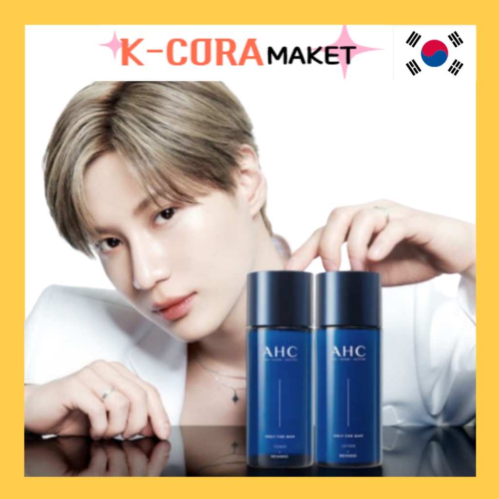 AHC CHỈ DÀNH CHO NAM: Essential K-Beauty Hydration & Brightening Skincare Duo 150ml