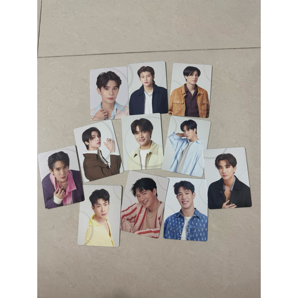 COLLECTIBLE CARD POND, PHUWIN, JOONG, DUNK, GEMINI, SEA, BOOK, PERTH, KRIST, GREAT, OFF GMM IN JP