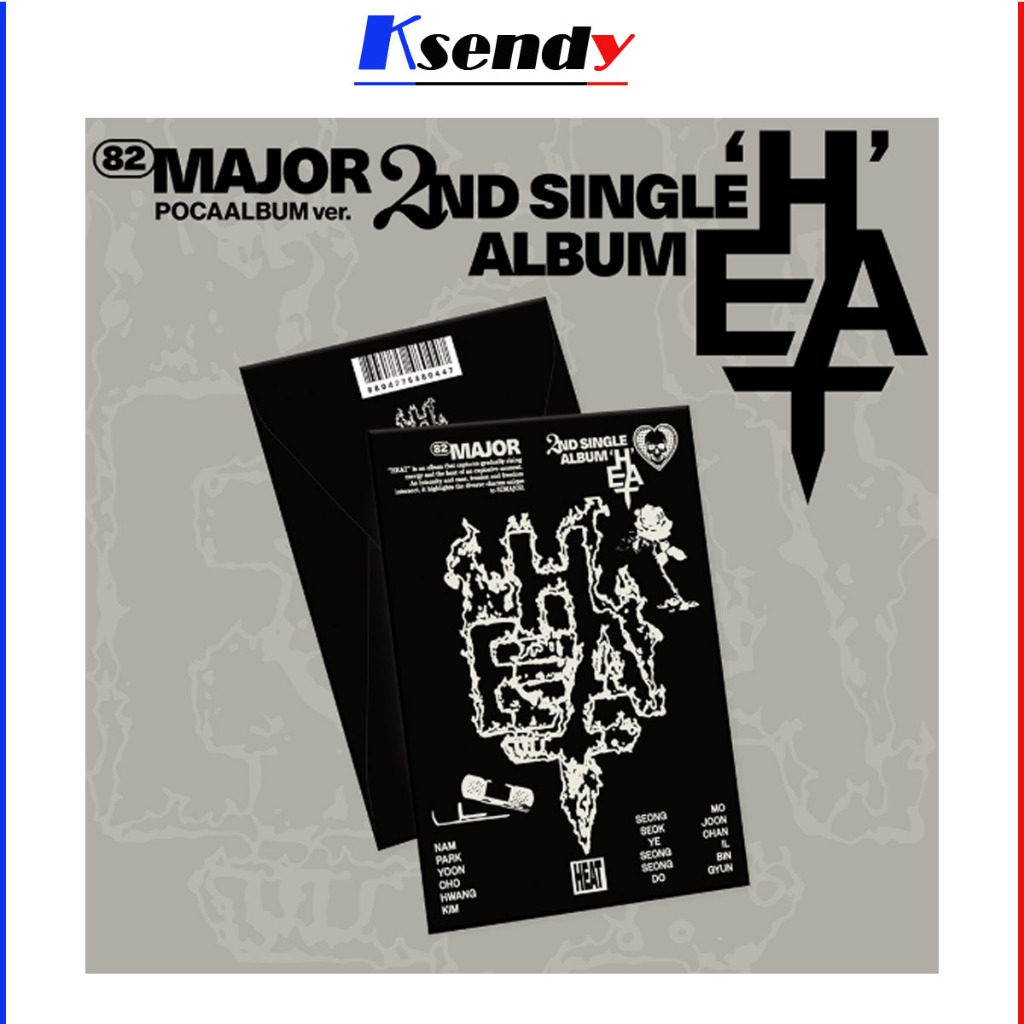 82MAJOR 2nd Single Album [ HEAT ] Poca Ver.