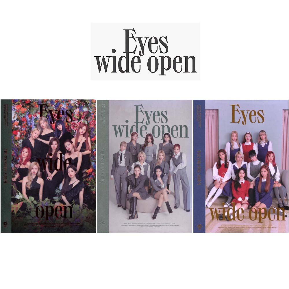 Twice – Eyes Wide Open (Album thứ 2 với 5 Photocards)
