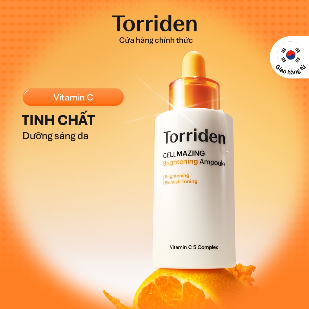 [Torriden Chính hãng] Tinh chất dưỡng trắng sáng da CELLMAZING chứa Vitamin C, 30ml, Ampoule | BigBuy360 - bigbuy360.vn