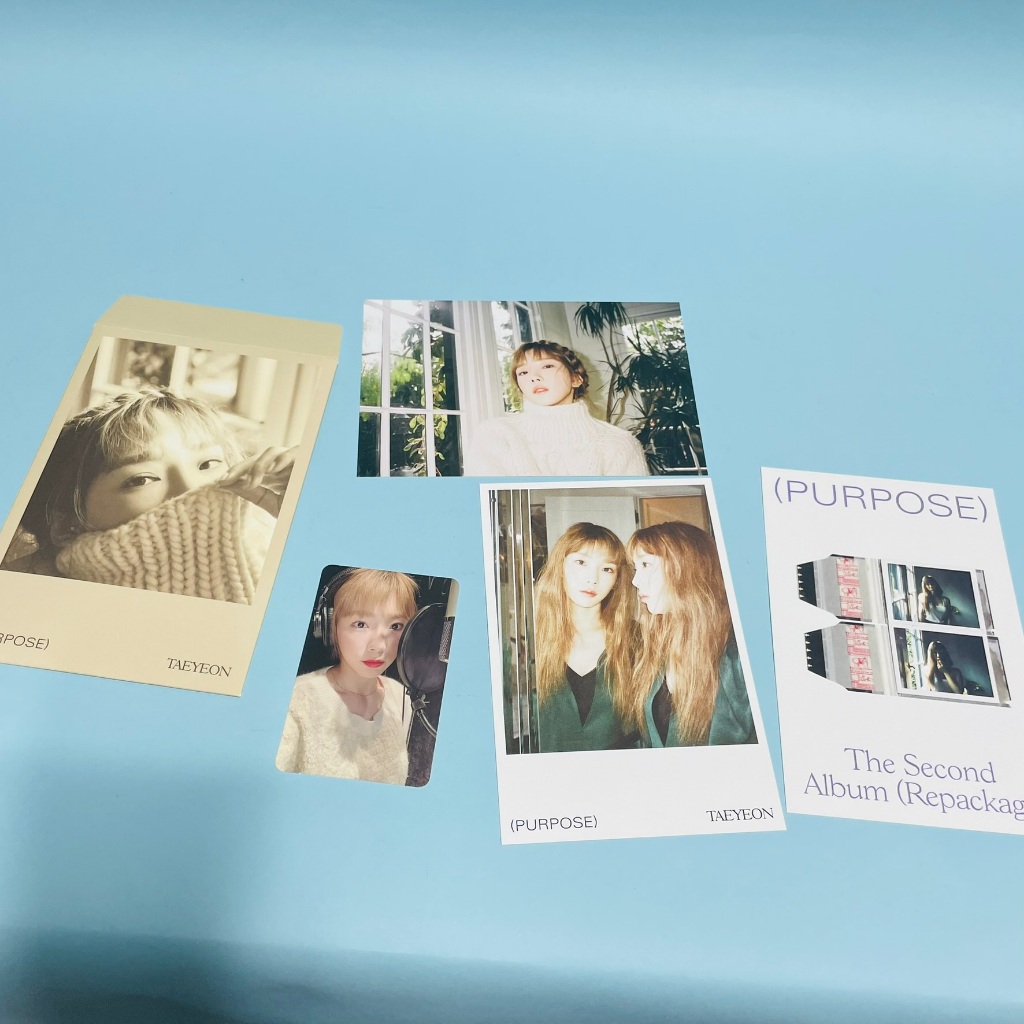 TAEYEON (TAEYEON) / GÓI ALBUM 2ND: TÍM / Rare Original 2020 Hàn Quốc Audio CD Repackage Feat. Tôi & 