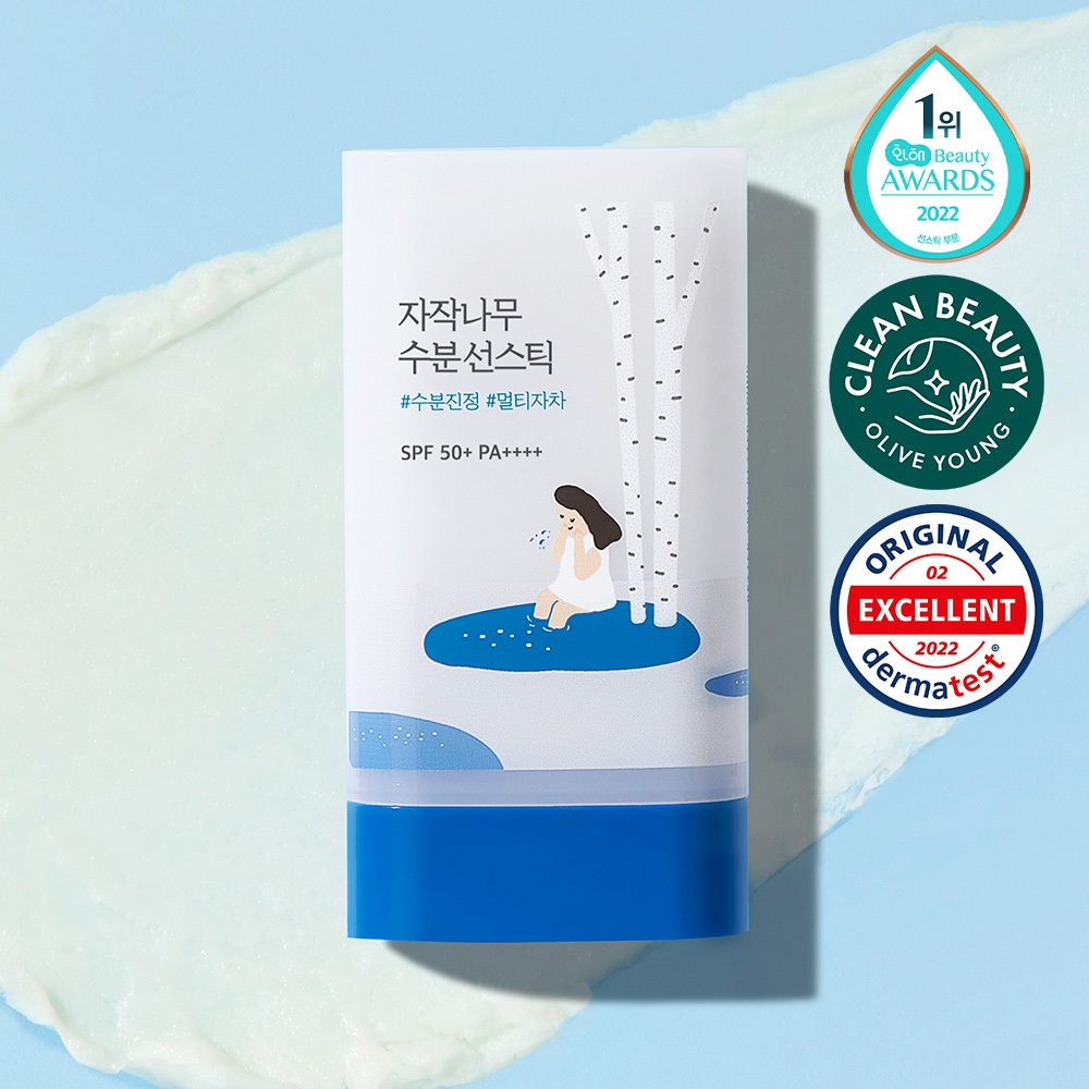 ROUND LAB Birch Juice Moisturizing Sun Stick 19g K Beauty Skincare Face Sunscreen
