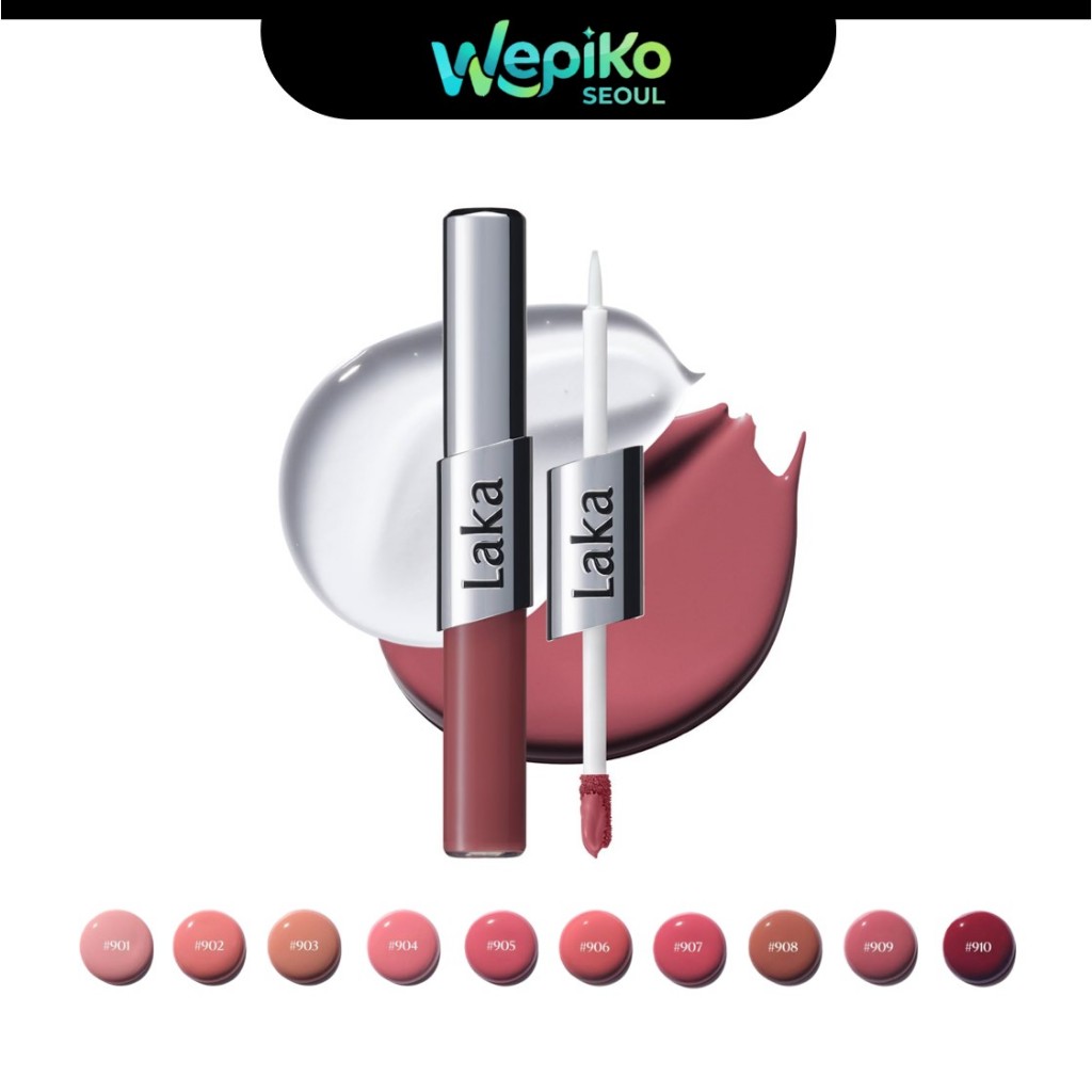 [Laka] Son Thỏi Bonding Glow Lipstick (10 Màu) / Son Dưỡng Căng Mọng Bóng Mượt