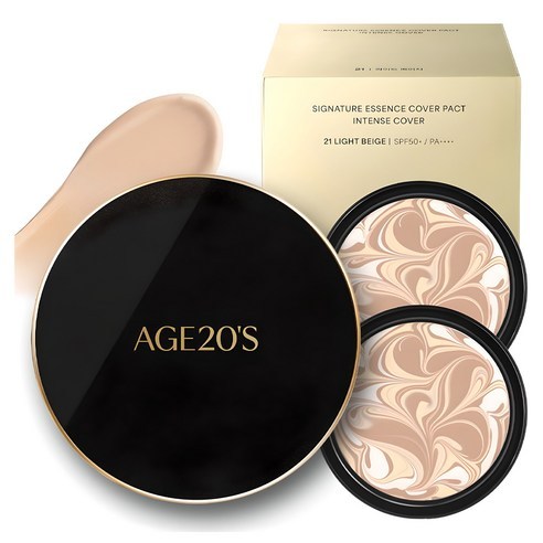 AGE20 's Signature Essence Cover Fact Intense Cover No.21 (1 Case + 2 Refills)