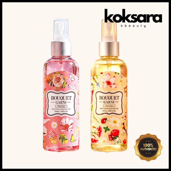 Bouquet Garni Daily Perfume Hair & Body Mist 100ml 2types
