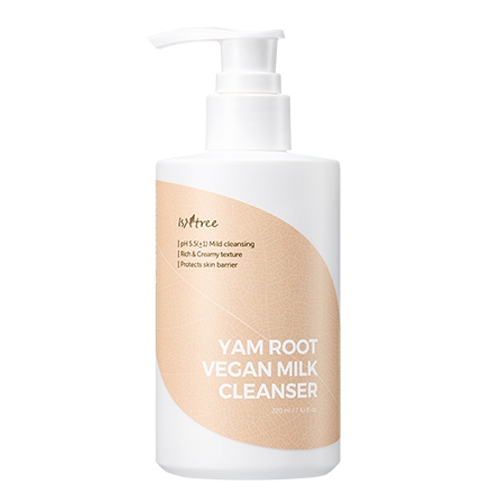 [ISNTREE] Sữa rửa mặt thuần chay Yam Root 220ml Sữa rửa mặt dưỡng ẩm nhẹ