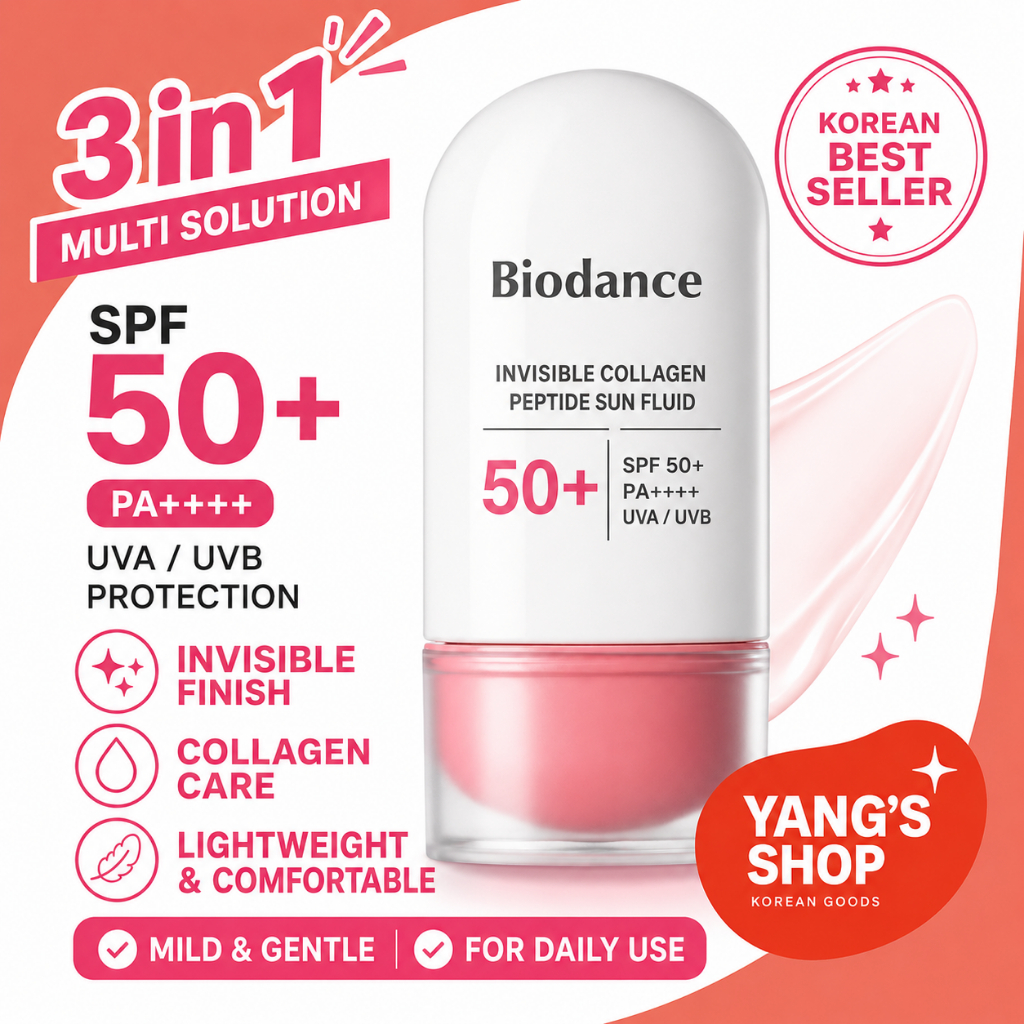 [biodance] Kem chống nắng Collagen Peptide vô hình, SPF 50 +, 50ml, 1pc / Kem chống nắng Biodance / 