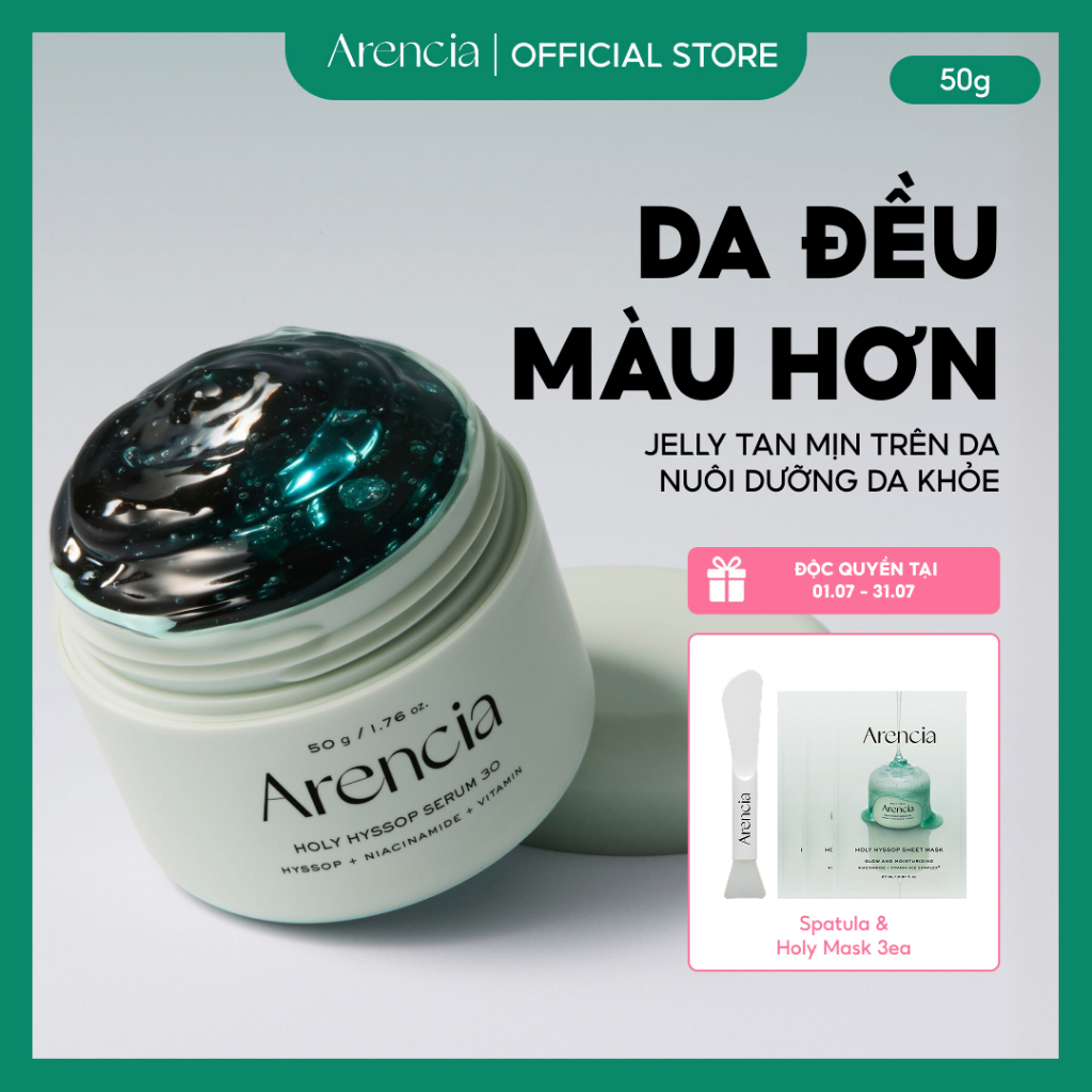 [Arencia] Serum Holy Hyssop 50g – Làm Sáng Da