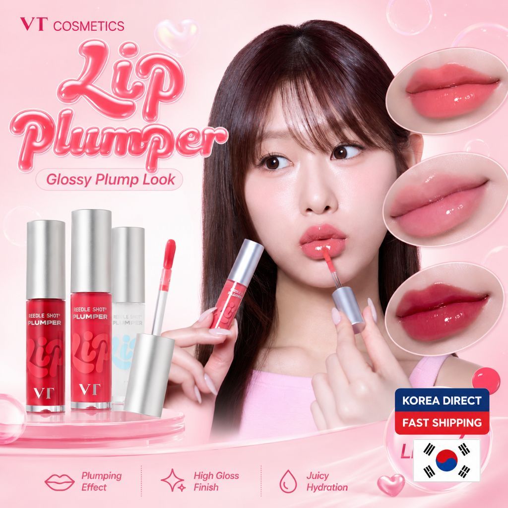 [Chính hãng 100%] Hôm nay tôi cần trông dễ thương | VT Cosmetics Reedle Shot Essence Lip Plumper 4ml