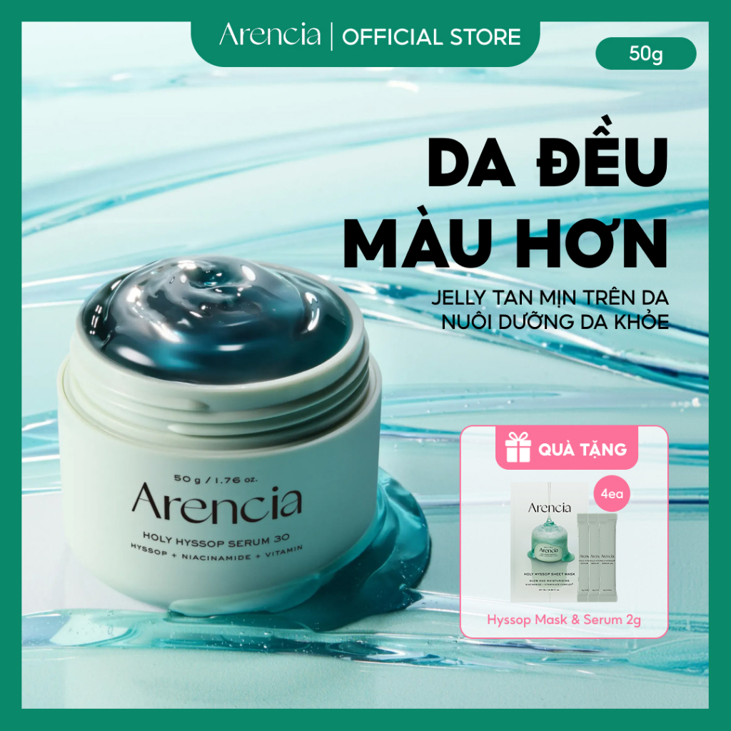 [Arencia] Serum Holy Hyssop 50g – Làm Sáng Da