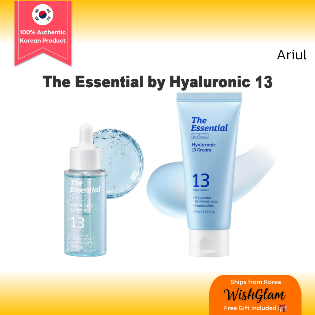Ariul The Essential by Ariul Hyaluronic 13 Serum 60ml / The Essential by Ariul Hyaluronic 13 Cream 1