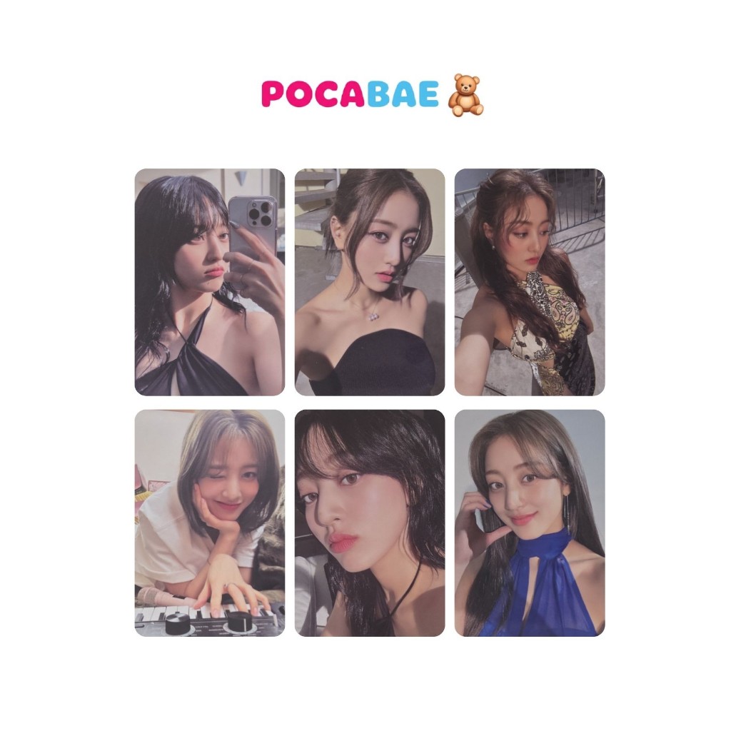Photocard vùng Album Mini thứ 1 của TWICE Jihyo (mỗi mảnh)