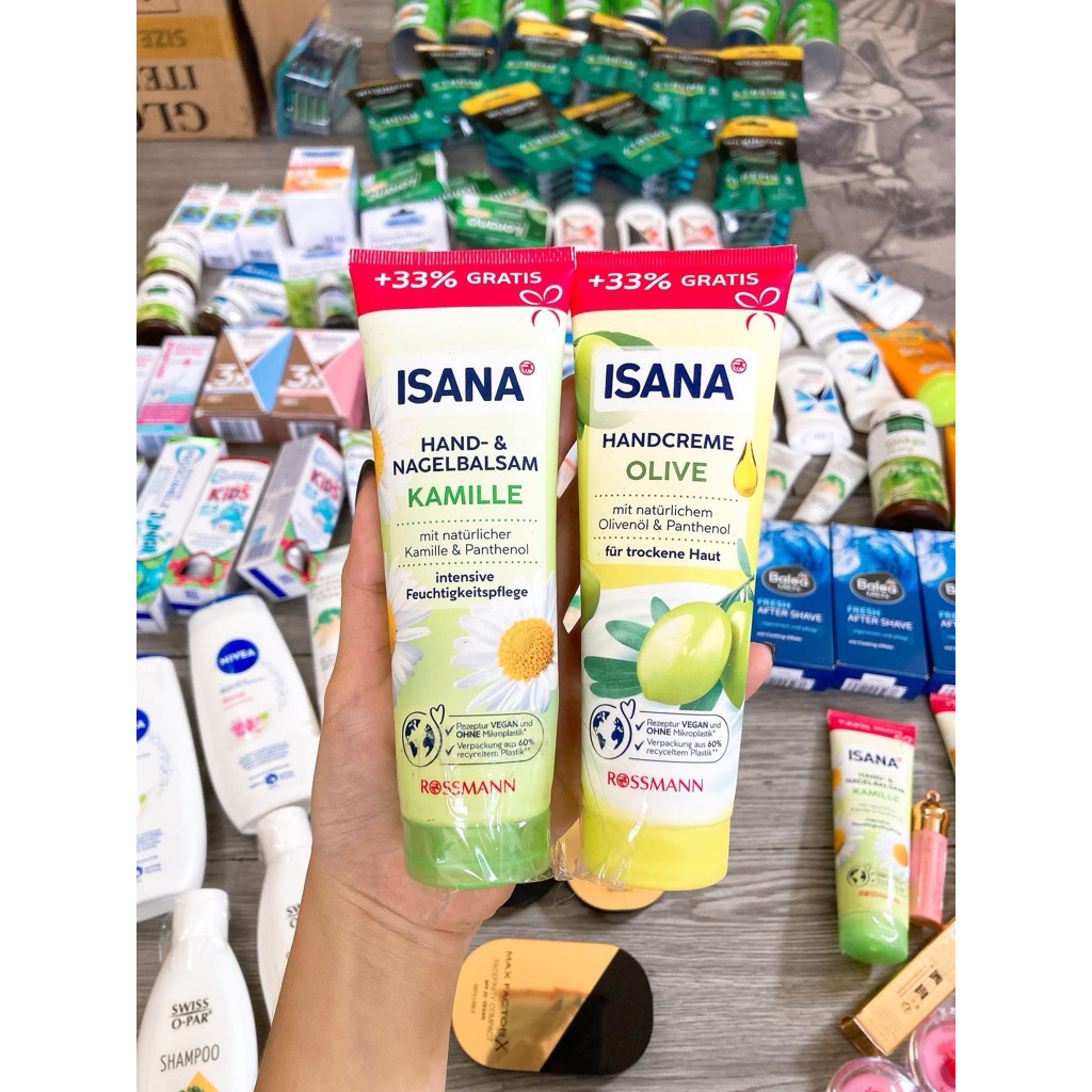 {NỘI ĐỊA ĐỨC 🇩🇪} KEM DƯỠNG DA TAY ISANA