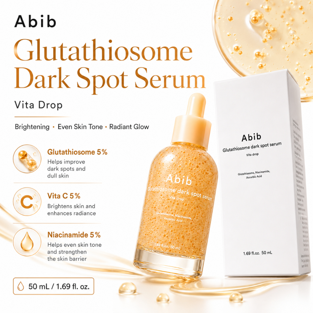 [Abib] Glutathiosome Dark Spot Serum Vita Drop 50ml | Serum làm sáng da, phát sáng và dưỡng ẩm