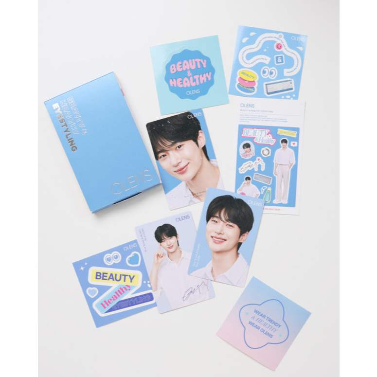 Bộ Photocard / Hàng hóa Byeon Woo Seok OLENS