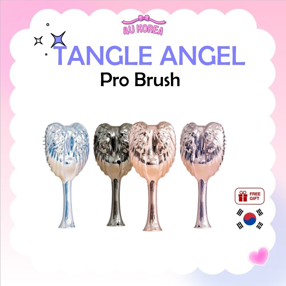 TANGLE ANGEL Lược chải tóc Pro Brush – 4 màu / K-BEAUTY