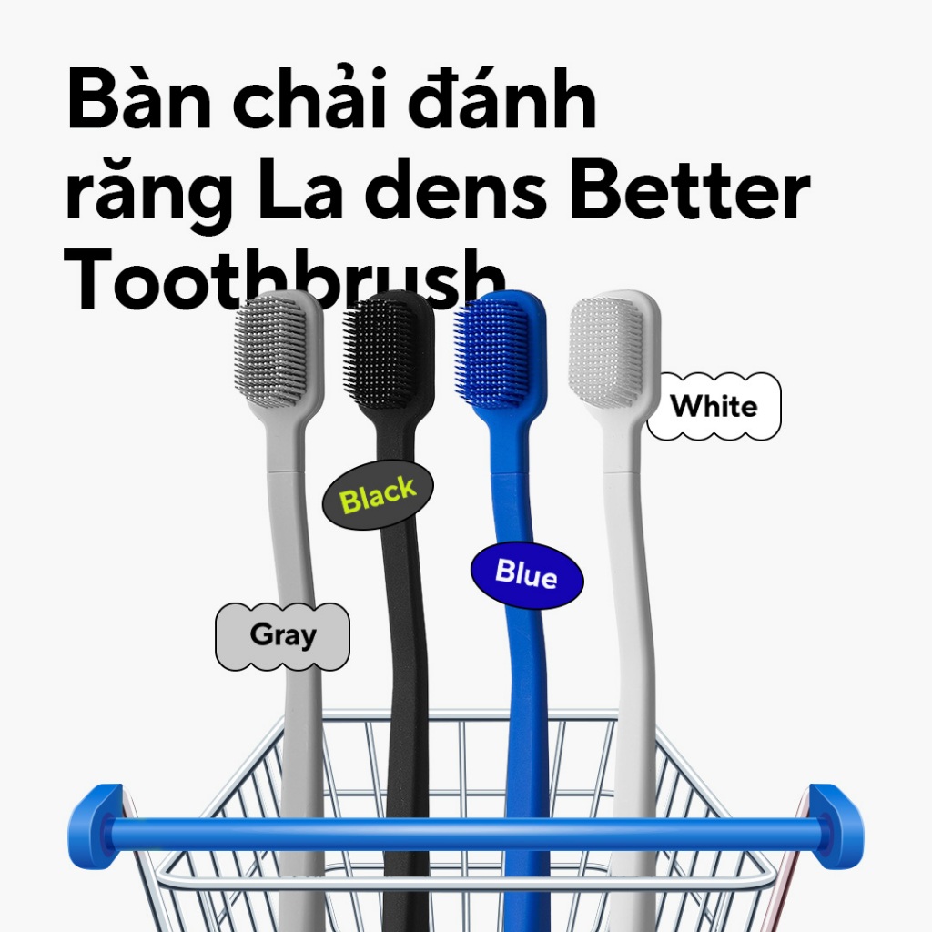 [La dens Official] Đầu thay bàn chải đánh răng cao cấp thế hệ mới Better Toothbrush Refill | BigBuy360 - bigbuy360.vn